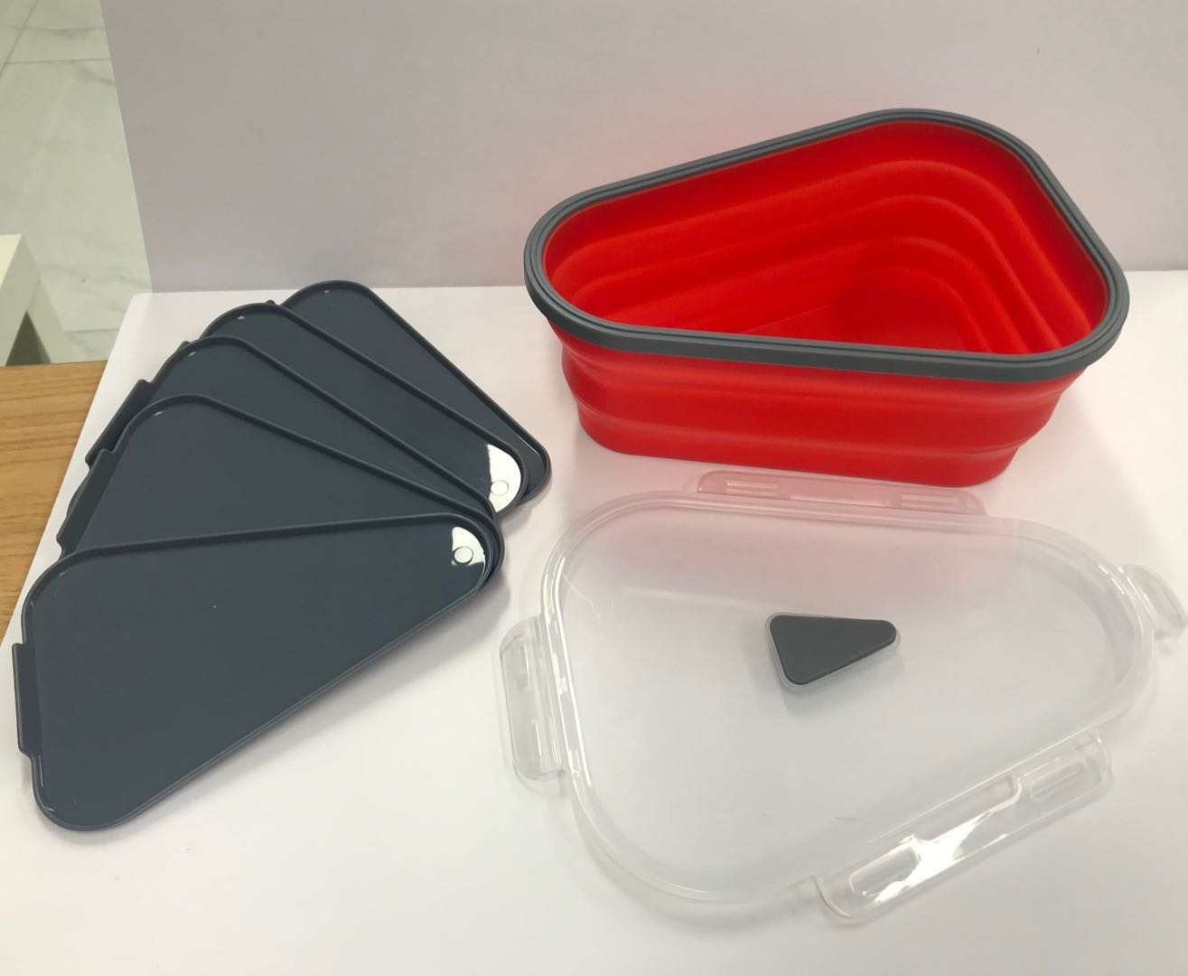 Silicone Pizza Box Foldable Pizza Sandwich Pizza Box Portable Pizza Preservation Box