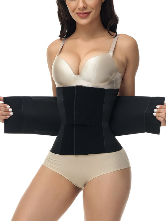 Wrap Waist Trainer Corset Slimming Sheath Woman Flat Belly Women Body Shapewear Waist Belt Tummy Compression Fitness Girdles