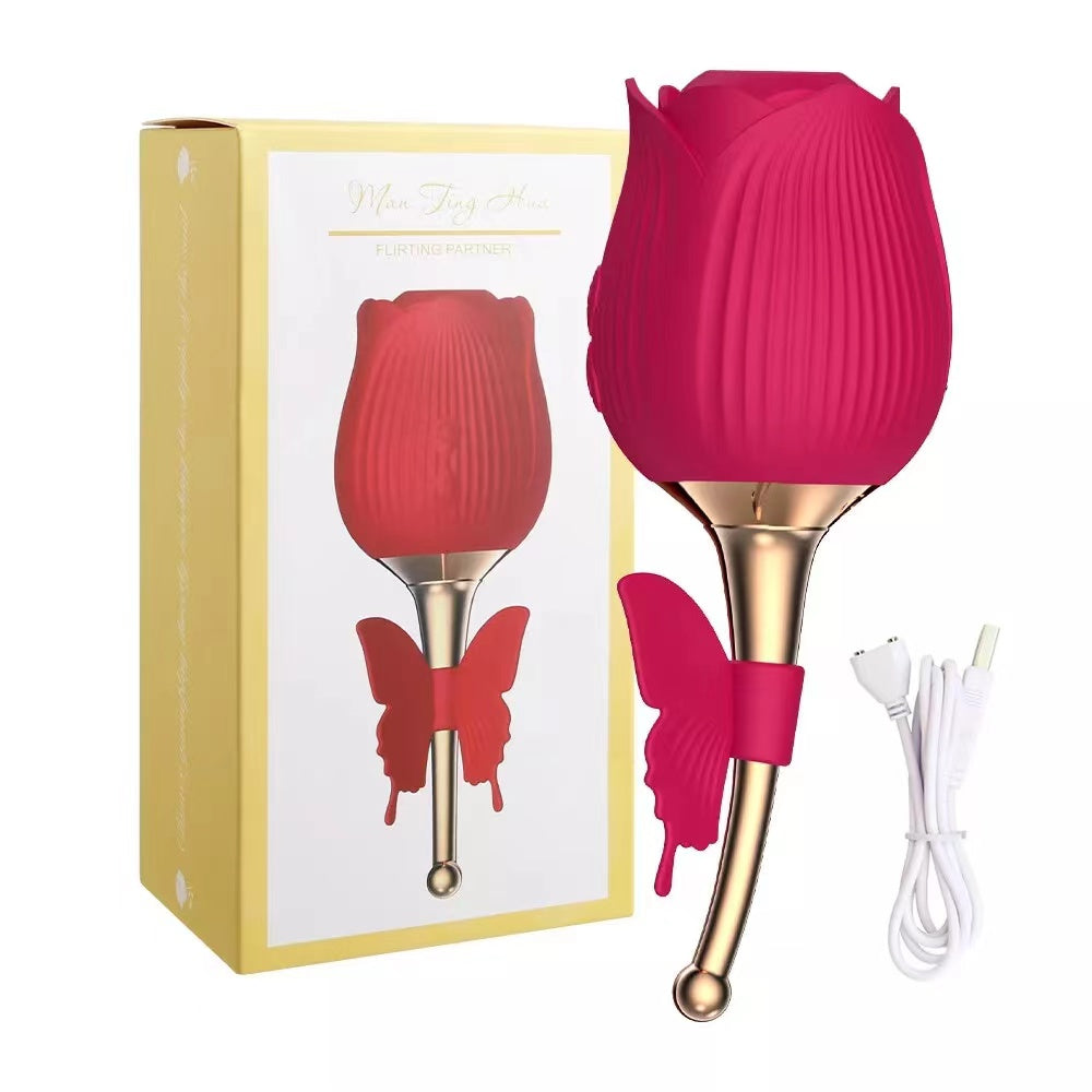 10 Speed Cute-Vibrator-Massager-Sucking-Licking-Sucker For Women Waterproof Mute