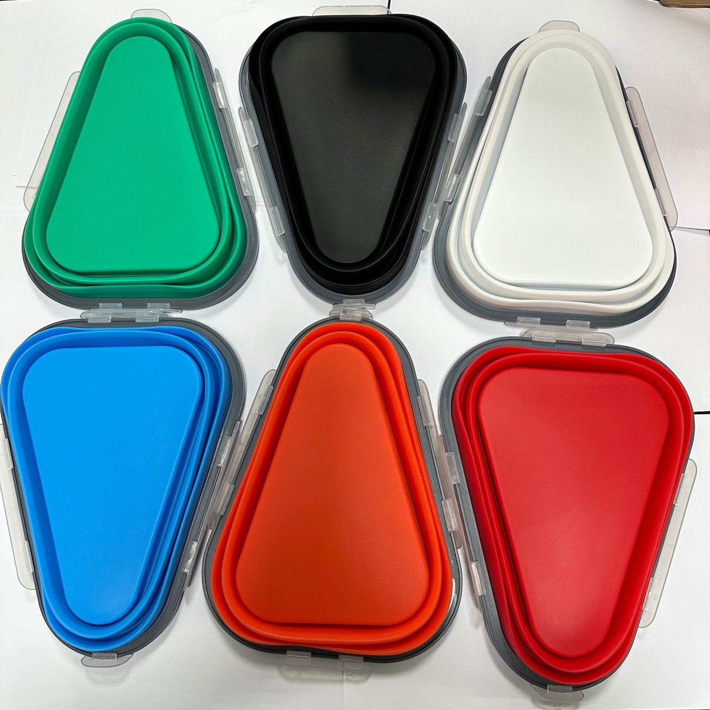 Silicone Pizza Box Foldable Pizza Sandwich Pizza Box Portable Pizza Preservation Box